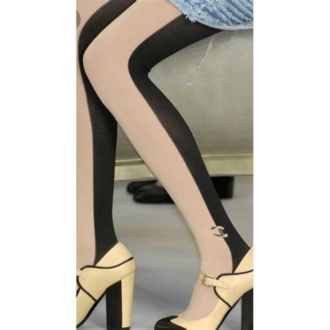 chanel collants|chanel tights for women.